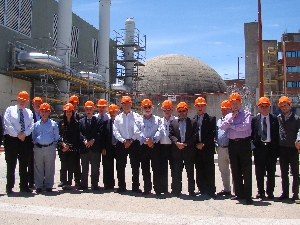 ADIMRA visit la Central Nuclear Atucha II