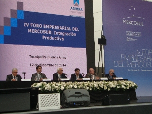 Disertacin del presidente de ADIMRA en el IV Foro Empresarial del MERCOSUR