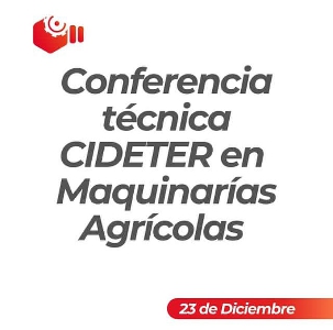 1 Conferencia Tcnica CIDETER 2020