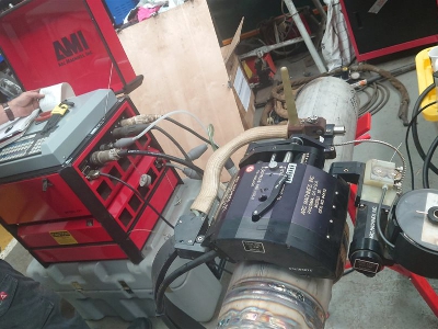 Utilizaci�n de Soldadora TIG Orbital AMI 227